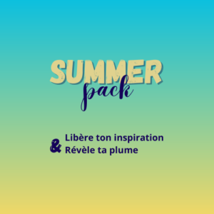 Summer Pack : Libère ton inspiration et révèle ta plume ! Logo